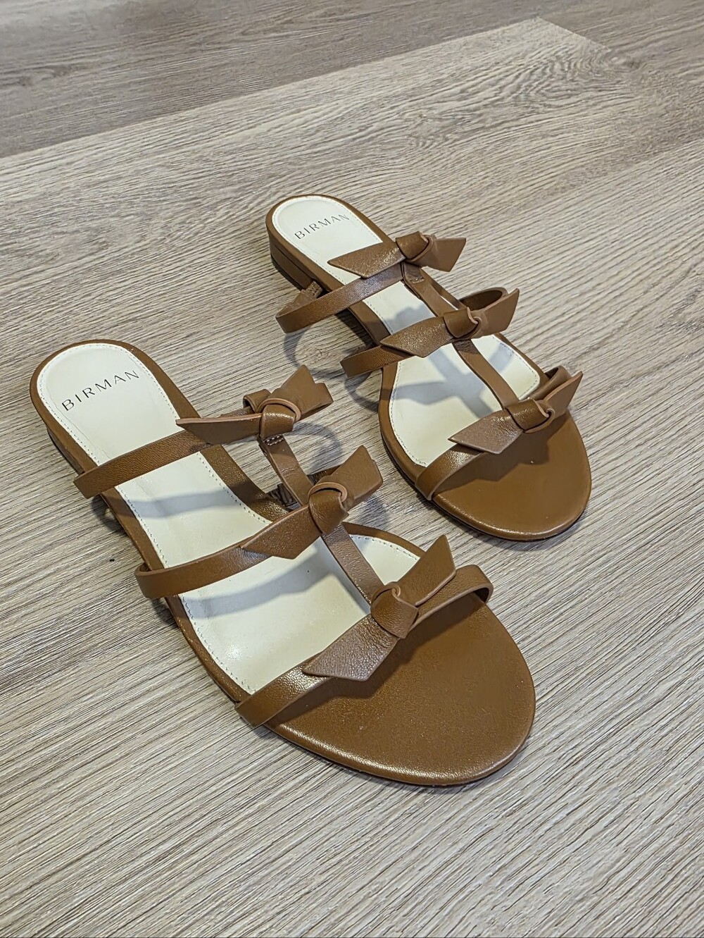 Alexandre Birman | Slim Bow Lolita Slide Sandal In Espresso Size 6.5 Leather